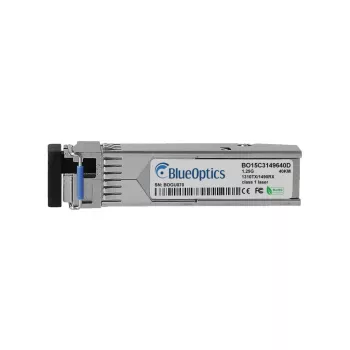 BlueOptics suderinamas Synology SFP-BXU34-40KM SFP siųstuvas-imtuvas, 1000BASE-BX, 40 km, LC Simplex, SMF