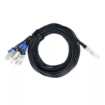 BlueLAN BL292701W3M26 suderinamas su Arista CAB-D-8S-200-2.5 Pasyvus 200GBASE-CR8 QSFP-DD į 8x25GBASE-C Breakout DAC laidas 3m
