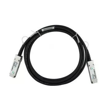 BlueLAN suderinamas Fortinet FN-CABLE-QSFP+2 QSFP+ Direct Attach laidas, 40GBASE-CR4, 2m, pasyvus, 30AWG