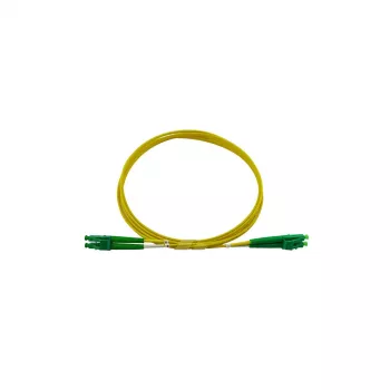 BlueOptics Fiber Optic Patch Cord Duplex LC-APC to LC-APC Single-Mode OS2 3,0m