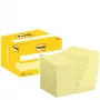 3M Post-it Original Sticky Notes 76 x 51 mm Canary Yellow 12 Pads