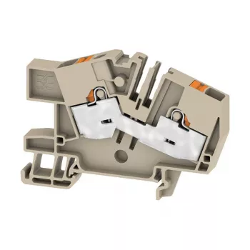 Weidmüller AITB 6 BB 2C Cross-Connector, 2 Poliai, 800 V, 41 A, Juoda, 6 mm², Žingsnis 8,1 mm