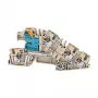 Weidmüller AITB 2.5 BB NDT-L-PE montažinis gnybtų blokas, 3 lygiai, varžtinis sujungimas, 2,5 mm², smėlio spalvos, 2668950000