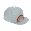Lassig Little Gang Rainbow Kids' Sun Protection Cap Light Blue 1-2 Years