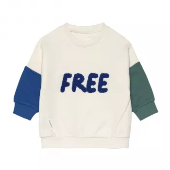 Lassig Organic Cotton Hoodie Little Gang Free Milky 2-4 Years