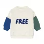 Lassig Organic Cotton Hoodie Little Gang Free Milky 2-4 Years