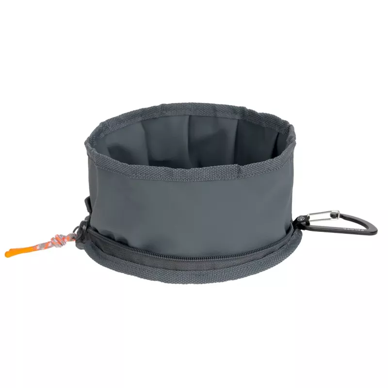 PALOPA Tura Sulankstomas šuns kelioninis dubuo Anthracite 1000 ml