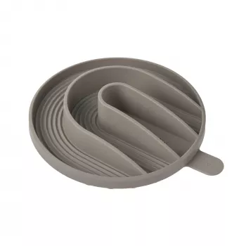 PALOPA Yumo Slow Feeder Dog Bowl Insert Silicone Taupe