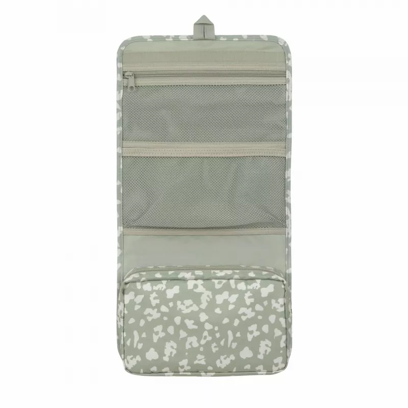 Lässig Green Label vystymo krepšelis XL, Leo, 1,9 l, 26 x 4,5 x 19 cm, su vandeniui atspariu vystymo kilimėliu, perdirbtas poliesteris, Light Khaki