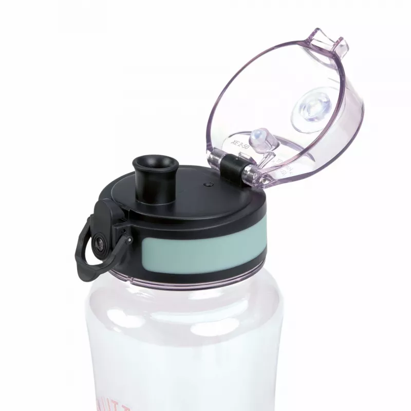 Lassig Butelka Tritan gertuvė 420 ml Tiny Outdoor Rainbow