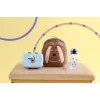 LASSIG Tritan gertuvė 420 ml Tiny Team Dog Mint/Blue