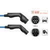 kabelmeister® EV Įkrovimo Kabelis Mode 3, Type 2 Kištukas į Lizdą, 3 Fazės, 16 A, 11 kW, Mėlynas, 5 m