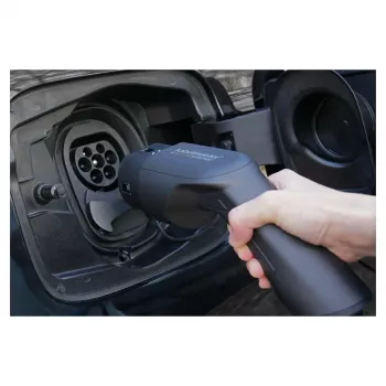 KABELMEISTER Mode 3 EV įkrovimo laidas, 2 tipo kištukas į lizdą, trifazis, 16A, 11kW, mėlynas, 7,5m