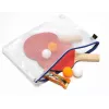 FolderSys A4 Document Zipper Bag Transparent