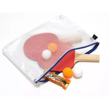 FolderSys A4 Document Zipper Bag Transparent
