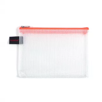 FolderSys A6 Užtrauktuku Užsegamas Maišelis Skaidrus PVC 0,2 mm
