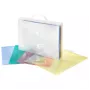 FolderSys 25 Document Pockets Assorted Colors Smooth A4