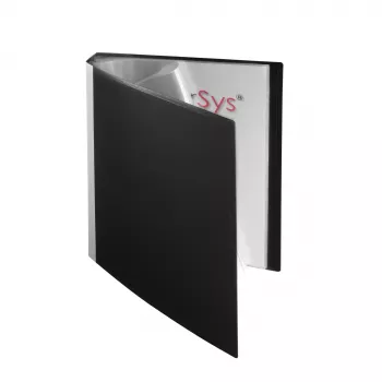 FolderSys Display Book Black with 30 Sleeves