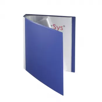 FolderSys Display Book Blue su 30 Kišenėmis A4