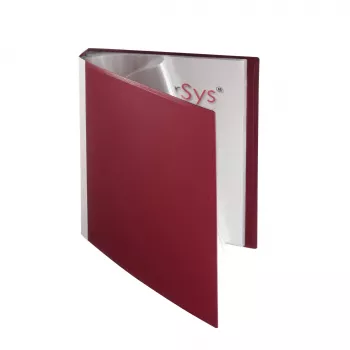 FolderSys Display Book Bordeaux su 40 kišenių