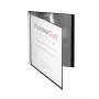 FolderSys Display Book A4 Black with 10 Sleeves