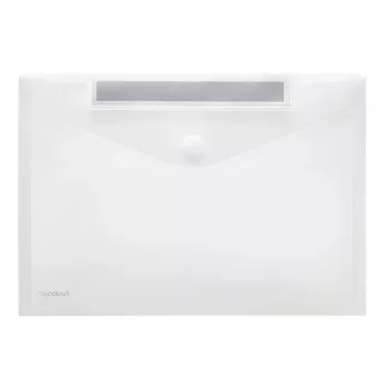 FolderSys Index Pocket 40161-04 DIN A4 Landscape Transparent 10 Pieces/Pack