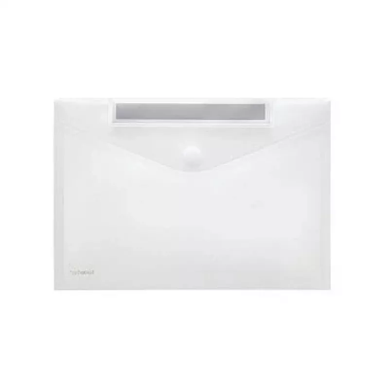 FolderSys Index Pocket 40161-04 DIN A4 Landscape Transparent 10 Pieces/Pack