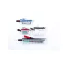 FolderSys 4 Zipper Pouches Set 1x 170x40 mm Grey 3x 80x55 mm Black/Grey
