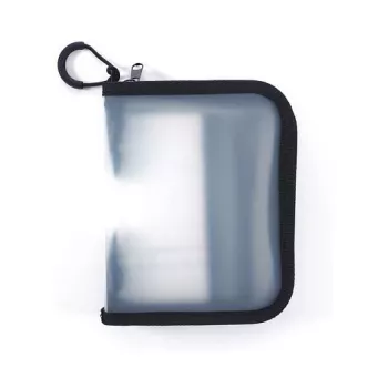FolderSys Zipper Pouch Mini A6 Transparent