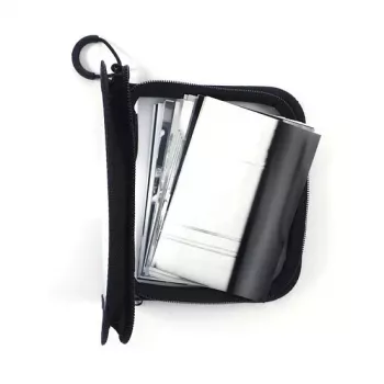 FolderSys Zipper Pouch Mini A6 Transparent