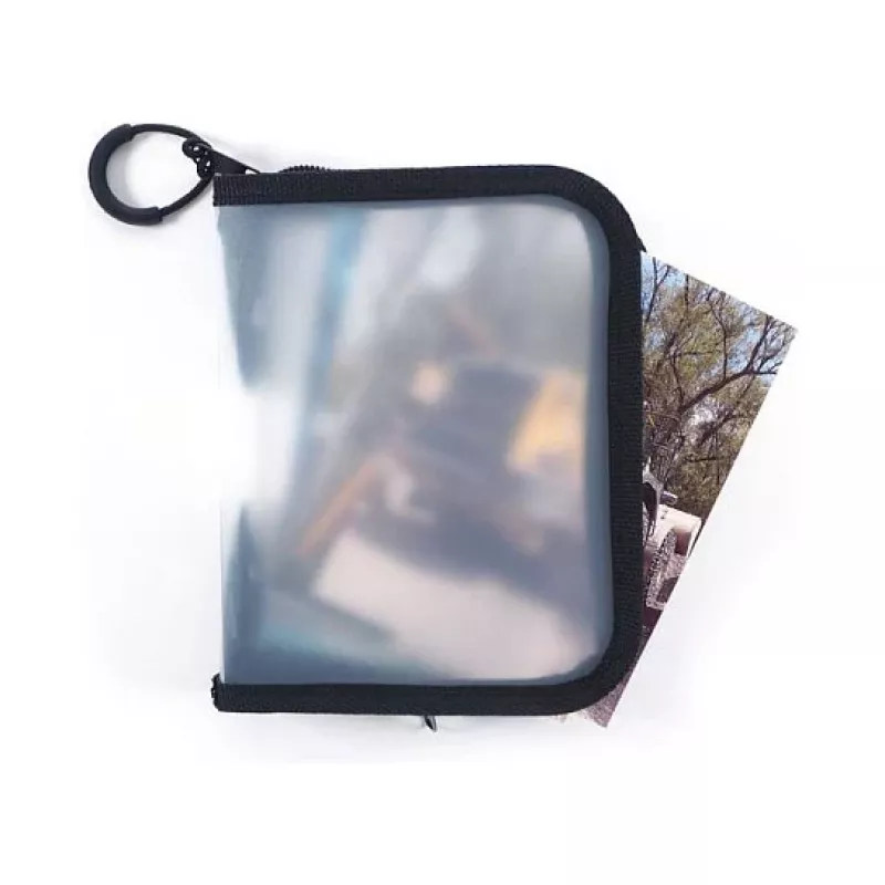 FolderSys Zipper Pouch Mini A6 Transparent