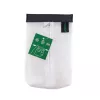 FolderSys SnapBag DIN A6 Skaidrus Perregimas Dokumentų Vokas be PVC su Juoda Siūle