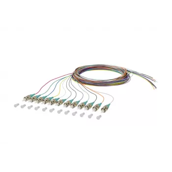 METZ CONNECT 150M1AO0020E Fiber Optic Patch Cable OM3 ST/PC 2 m Multi