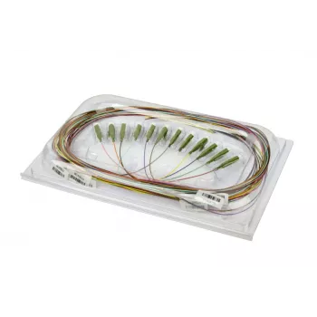METZ CONNECT 150M1AO0020E Fiber Optic Patch Cable OM3 ST/PC 2 m Multi
