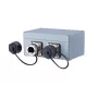 METZ CONNECT 1401010620ME Pramoninė Ethernet jungčių dėžutė, pilka, metalinė, IP67, 124x78x57 mm