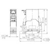 METZ CONNECT RJ45 Keystone Module Cat6A Shielded Grey 1401806113KE