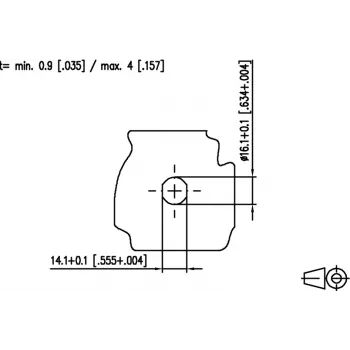 METZ CONNECT M12 D-coded Female Connector, 8-pin, Screw Termination, Shielded, IP67