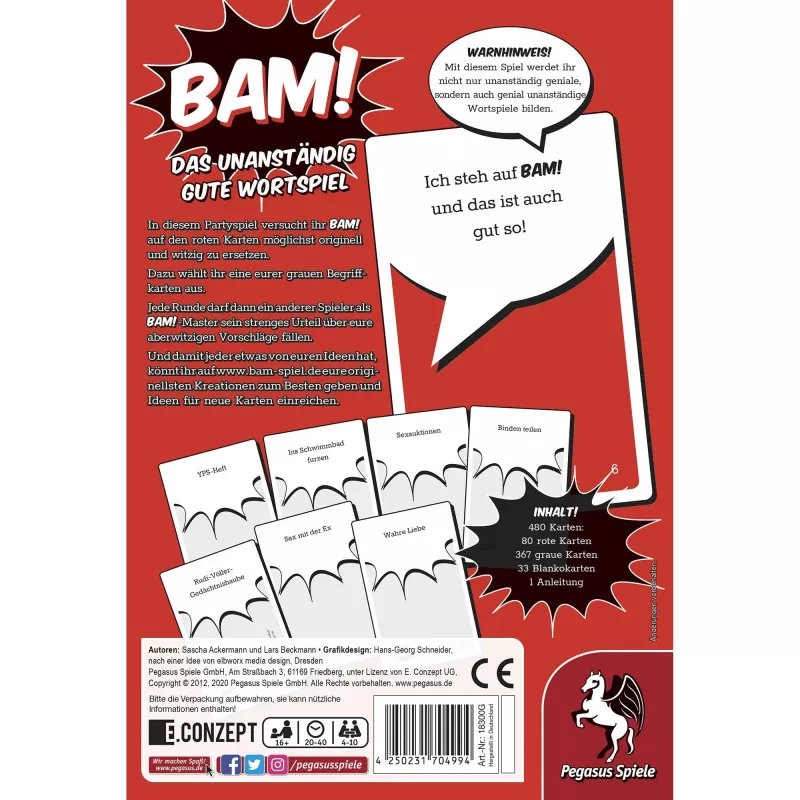 PEGASUS BAM! – žodžių žaidimas, kuris tikrai geras