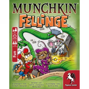 Pegasus Spiele Munchkin Fellinge (Demented Dungeons) Papildymo Kortų Žaidimas