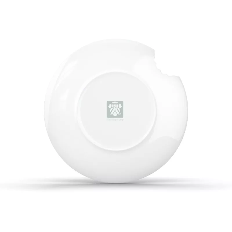 FIFTYEIGHT PRODUCTS FIFTYEIGHT 2 lėkštės pyragams su „įkandintu“ kraštu Ø 20 cm Baltos