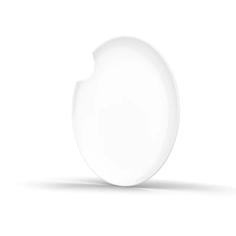 FIFTYEIGHT PRODUCTS FIFTYEIGHT 2 lėkštės pyragams su „įkandintu“ kraštu Ø 20 cm Baltos