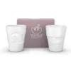 FIFTYEIGHT PRODUCTS 350ml Puodelis - Grumpy & Mischievous Baltas