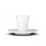 FIFTYEIGHT PRODUCTS Espresso puodelis su rankena 80ml - Lecker White