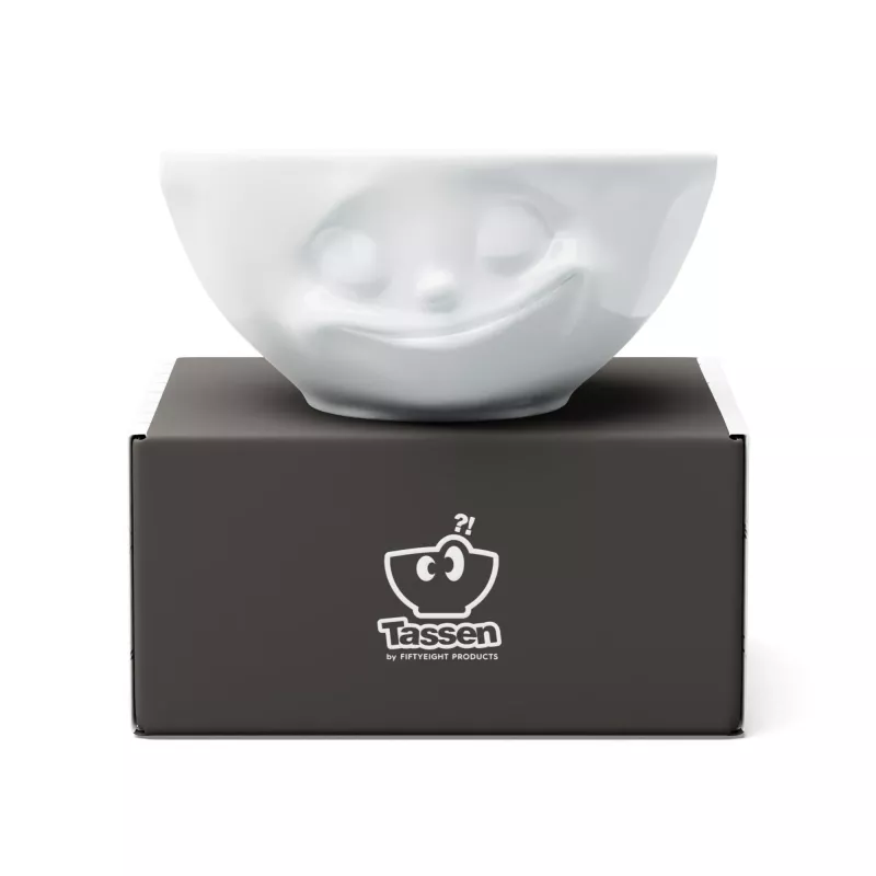 FIFTYEIGHT PRODUCTS Bowl 350ml - Happy White