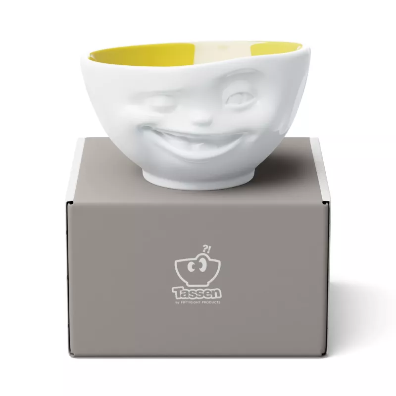 FIFTYEIGHT PRODUCTS Bowl 500ml - Winking Inside Saffron