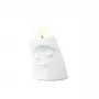 FIFTYEIGHT PRODUCTS Candle Snuggle CUDDLY Small Candle Holder White