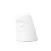 FIFTYEIGHT PRODUCTS Candle Snuggle CUDDLY Small Candle Holder White