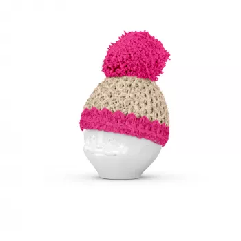 FIFTYEIGHT PRODUCTS Egg Cup Mützchen Ivory/Magenta - Toner Unit