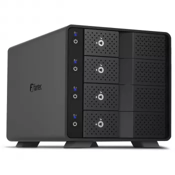 Fantec MB-X4U31 4-Bay 3,5 inch SATA USB 3.2 Gen 2 Type-C Hard Drive Enclosure (2528)
