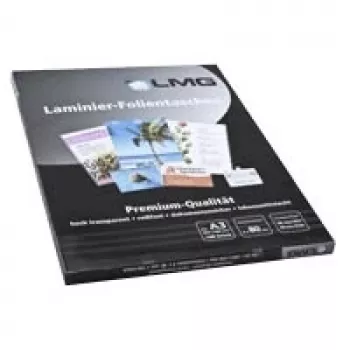 LMG Laminavimo maišeliai A3 blizgūs 80 mikronų 100 vnt.